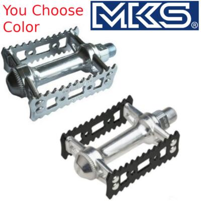 Classic MKS Sylvan Stream Platform Bike Pedals Silver OR Black