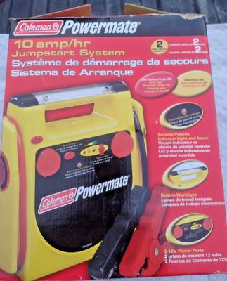 COLEMAN power-mate compact jump start system Model PMJ8960 - New, open box