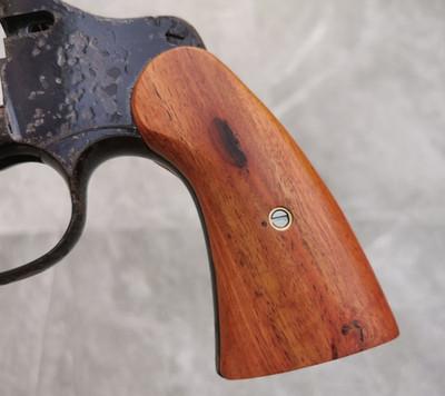 COLT 1917 & 1909 US ARMY NEW SERVICE SMOOTH GRIPS ROSE WOOD NICE GIFT # RANDOM 4