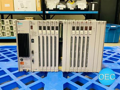 Complete Siemens Simatic 505 PLC w/ Remote Base Controller, 5 Inputs, 5 Outputs