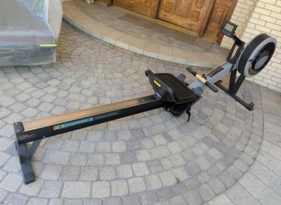 CONCEPT 2 II MODEL C INDOOR ROWER ROWING MACHINE W/ PM3 MONITOR DISPLAY WORKING