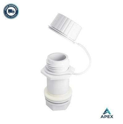 Cooler Drain Plug Replacement Threaded Plastic Tethered Cap for Cooler Leak