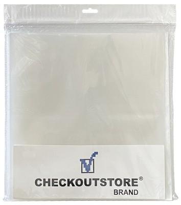 COS Clear Plastic CPP for 12" LP Vinyl Record Album Covers (Outer Sleeves)