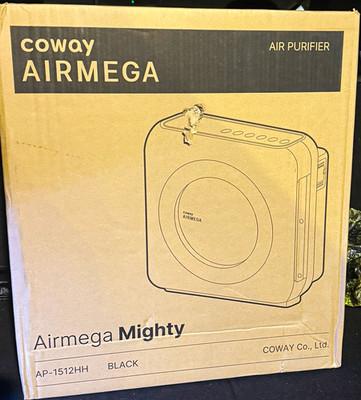 Coway Airmega Mighty AP-1512HH True HEPA Air Purifier Black w/ Timer Eco