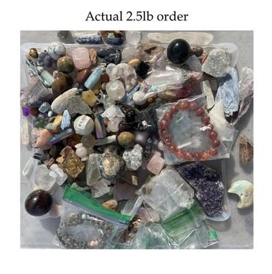Crystal Lucky Confetti Scoop – 2.5 lb scoop also comes with 1–2 mystery items
