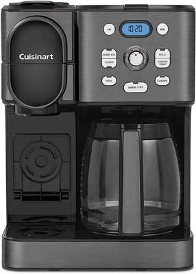 Cuisinart 12-Cup Coffee Maker, Single-Serve Brewer, Hot & Iced, Model SS16-BKS