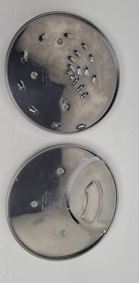 CUISINART 2 DLC-7 FOOD PROCESSOR DISCS DLC-044 4mm & DLC-037 Medium