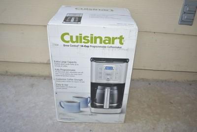 CUISINART CBC-7000PC 14-CUP SS/BLACK COFFEE MAKER BREWER NEW FACTORY SEALED