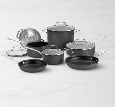 Cuisinart Chef's Classic Nonstick Hard Anodized 11-Piece Cookware Set