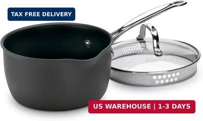 Cuisinart Chef's Classic Nonstick Hard-Anodized 2-Quart Cook and Pour Saucepan