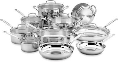 Cuisinart Chef's Classic Stainless Steel 17-Piece Cookware Set