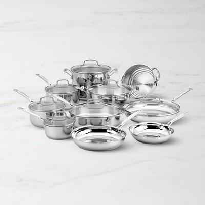 Cuisinart Chef's Classic Stainless-Steel 17-Piece Cookware-Williams Sonoma|46144