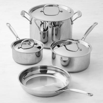 Cuisinart Chef's Classic Stainless-Steel 7-Piece Cookware Set