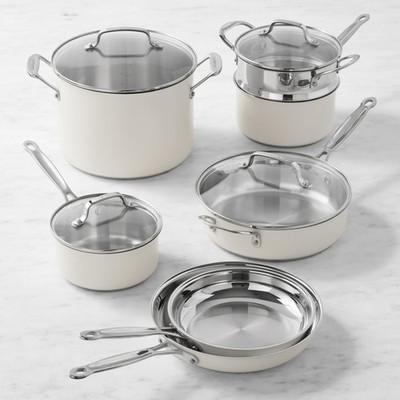 Cuisinart Chef's Classic Stainless Steel Color 11-Piece Cookware Set