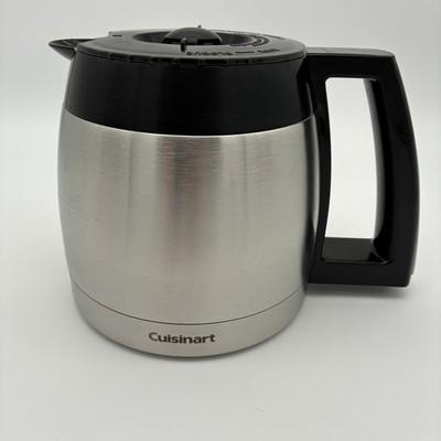 Cuisinart Coffee Machine Carafe Pot 12-Cup Stainless Steel Thermal Replacement