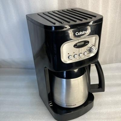 Cuisinart DCC-1150, 10 Cup Thermal Carafe Programmable Coffee Maker Black