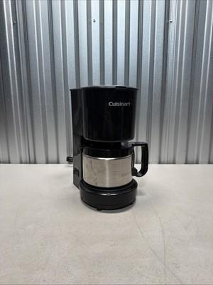 Cuisinart DCC-450BK 4-Cup Coffee Maker Black Stainless Steel Thermal Carafe