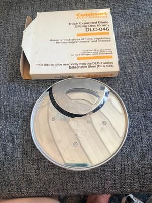 Cuisinart DLC-046 Slicing Disc 6mm disc blade for DLC-7 Food Processor