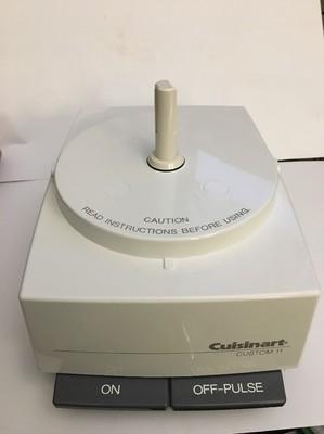 CUISINART food processor CUSTOM 11 replacement base only/MOTOR WORKING TESTED