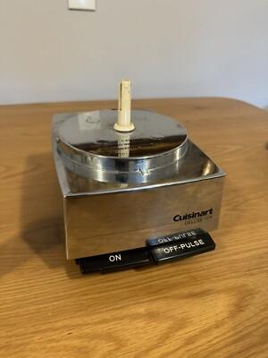 Cuisinart Food Processor Motor Base ONLY Pro Custom 11 Chrome DLC-8M - Works