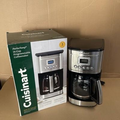 Cuisinart PerfecTemp 14-Cup Programmable Coffeemaker Stainless Steel DCC-3200