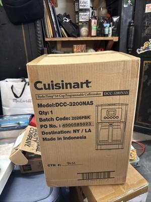 Cuisinart PerfectTemp DCC-3200NAS 14-Cup Programmable Coffee Maker