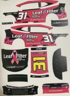 Custom 2022 Justin Haley Pink 1/64 Scale NASCAR Peel & Stick Decals