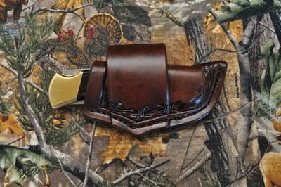 Custom Handmade Crossdraw Sheath for Buck 110- (Sheath Only)