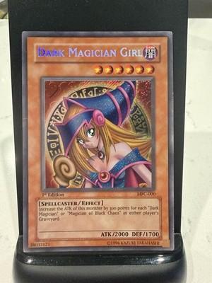 Dark Magician Girl MFC-000 1st Ed Secret Rare MP - read description!