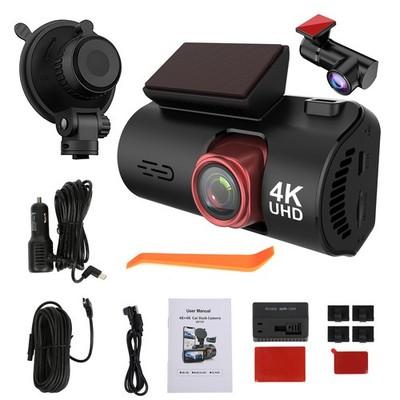 Dash Camera 4K Front and Rear Dash Cam Built-In WiFi & GPS, App control