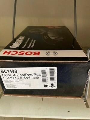 Disc Brake Pad Set-Quietcast Ceramic Pads with Hardware Rear Bosch BC1498 (NEW)