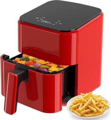 DUMOS HOME 3QT Air Fryer w/Digital Touch Panel,Overheat Protection,Auto Shut-off