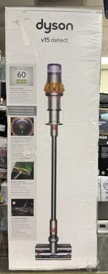 Dyson V15 Detect Cordless Stick Vacuum Cleaner - Yellow/Nickel (447261-01)..NEW!