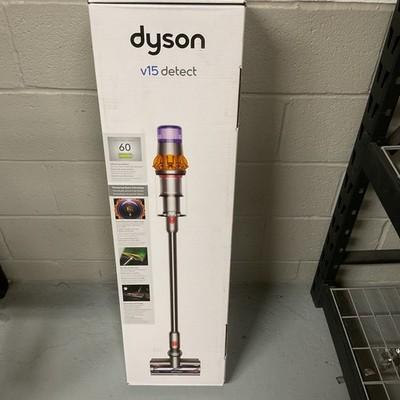 Dyson V15 Detect Cordless Stick Vacuum Cleaner - Yellow/Nickel (447261-01) NEW