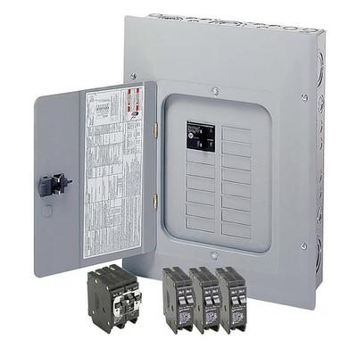 Eaton Type BR 125 -Amp 12 -Spaces 24 -Circuit Indoor Main Breaker Load Panel
