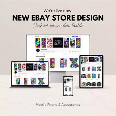 eBay Storefront HTML listing template 2026 design