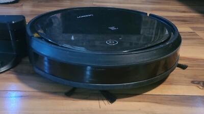 Ecovacs DEEBOT 500 Robot Vacuum Cleaner with Max Power Suction Large - Black