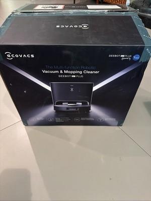 ECOVACS DEEBOT X1 Plus Robotic Vacuum Cleaner - Black Open Box Brand New