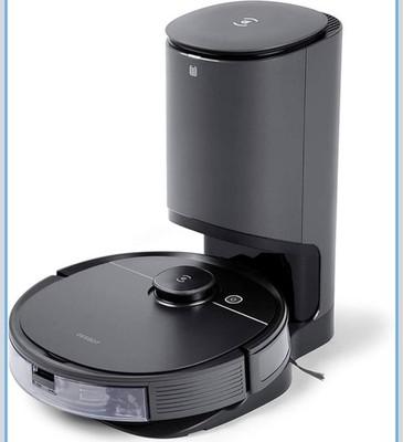 ECOVACS Robotics - DEEBOT OZMO T8+ Vacuuming and Mopping Robot with Auto-Empty