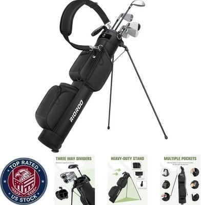 Effortless Carry Golf Stand Bag - Lightweight, Excellent Storage Capacity