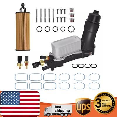 Engine Oil Cooler Filter Housing 68105583AF For Dodge Chrysler Jeep 2011-16 3.6L