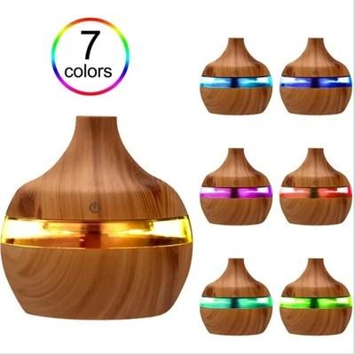 Essential Oil Aroma Diffuse Aromatherapy LED Ultrasonic Humidifier Air Purifier