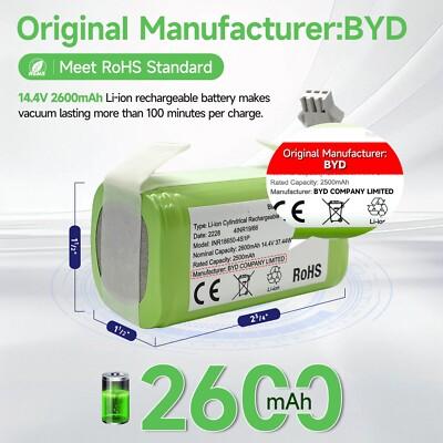 Eufy RoboVac11, 11S, 11S MAX, 15T, 30, 30C MAX, 15C, 15C MAX Replacement Battery