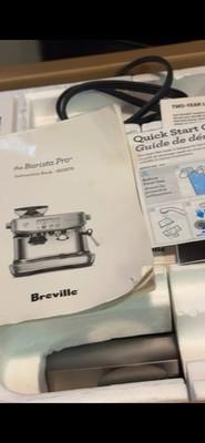 Excellent condition Breville Barista Pro (BES878BSS) in brushed stainless steel.