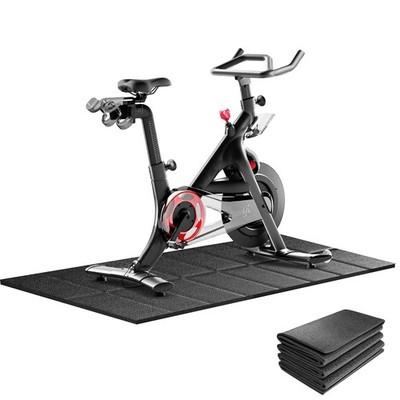 Exercise Bike Mat 63"x30" for Peloton & Stationary Bikes - Indoor Trainer Floor