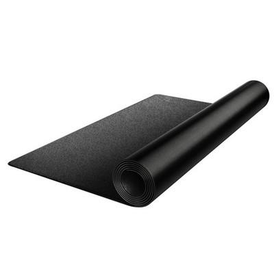 Exercise Mat 72 x 36 Floor Protector Black 4mm Thickness Peloton Bike Equipment