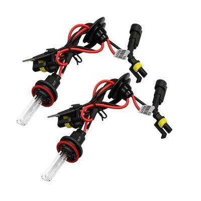 FALVFUN 2PCS 9005 HID Car Xenon Bulbs, 35W 12V 6000K Waterproof Vehicle Headl...