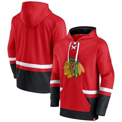 Fanatics Branded Red Chicago Blackhawks Mens Big & Tall First Battle Power Play