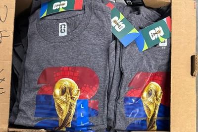 FIFA HOST CITY RESELLERS! 450 lot FIFA Official Licensed Trophy T