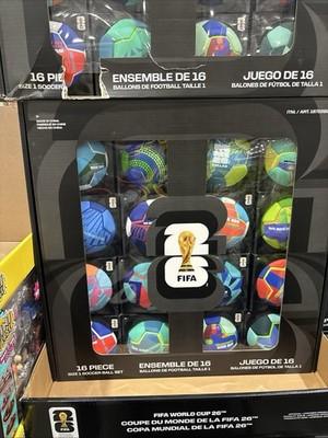 FIFA World Cup 2026 16-Piece Host City Mini Ball Set Official Licensed Brand New